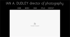 Desktop Screenshot of iandudleydp.com